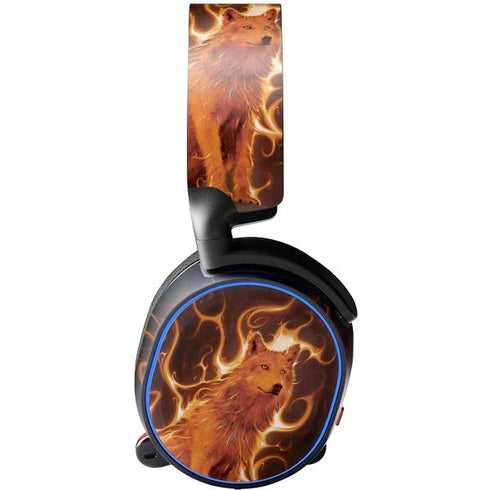 Vincent Hie Phoenix Wolf SteelSeries Arctis 3 Skin